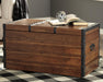 Signature Design Brown Storage Trunk