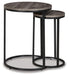 Signature Design Black/Gray Accent Table Set (2/CN)