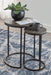 Signature Design Black/Gray Accent Table Set (2/CN)
