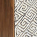 Signature Design Brown/Black/White Accent Cabinet