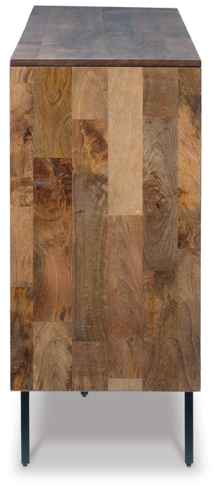 Signature Design Brown Accent Cabinet