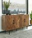 Signature Design Brown Accent Cabinet
