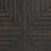 Signature Design Brown/Gold Finish Accent Cabinet