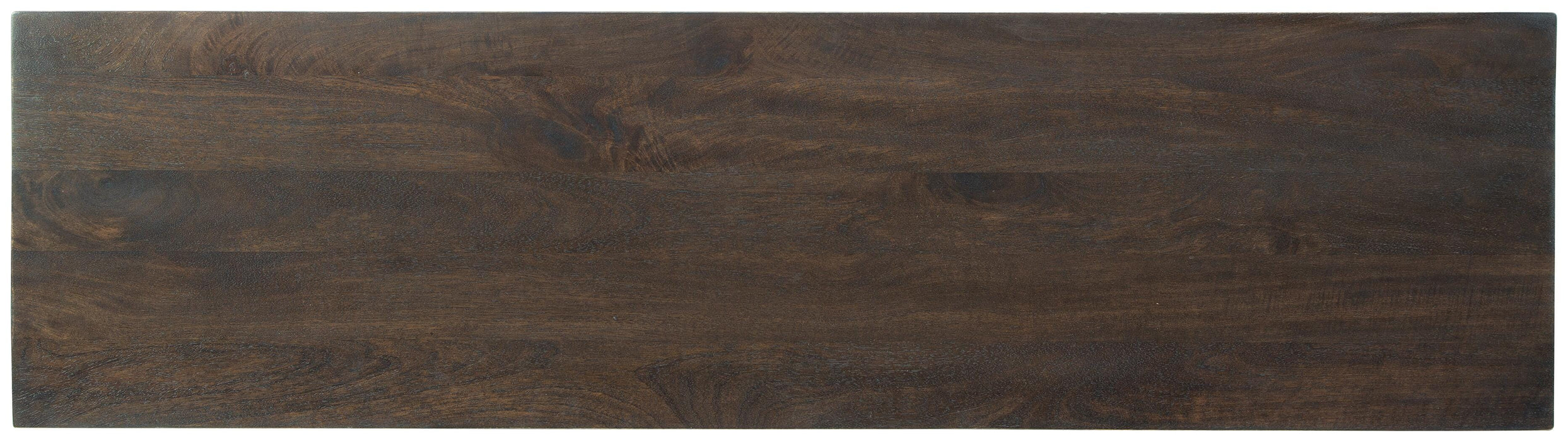 Signature Design Brown/Gold Finish Accent Cabinet