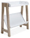 Signature Design White/Tan Small Bookcase
