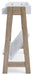 Signature Design White/Tan Small Bookcase