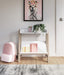 Signature Design White/Tan Small Bookcase