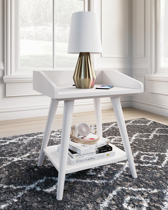 Signature Design White Accent Table