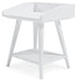 Signature Design White Accent Table
