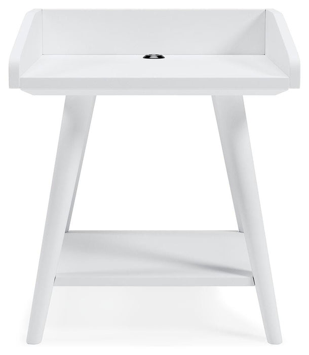 Signature Design White Accent Table
