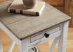 Signature Design White/Gray Accent Table