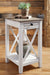 Signature Design White/Gray Accent Table