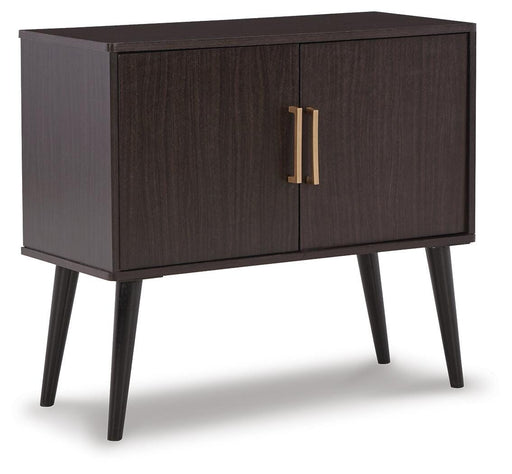 Signature Design Dark Brown Accent Cabinet