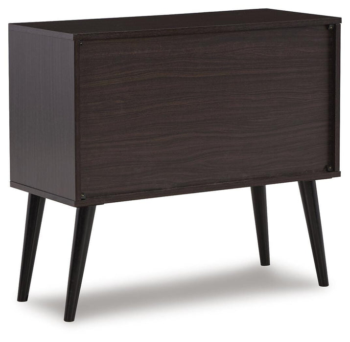 Signature Design Dark Brown Accent Cabinet