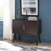 Signature Design Dark Brown Accent Cabinet