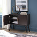 Signature Design Dark Brown Accent Cabinet