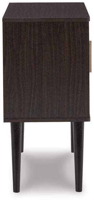 Signature Design Dark Brown Accent Cabinet