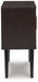 Signature Design Dark Brown Accent Cabinet