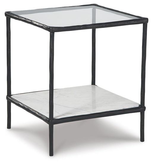 Signature Design Antique Black Accent Table