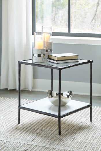 Signature Design Antique Black Accent Table