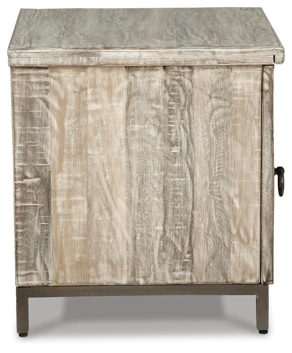 Signature Design Whitewash Accent Cabinet
