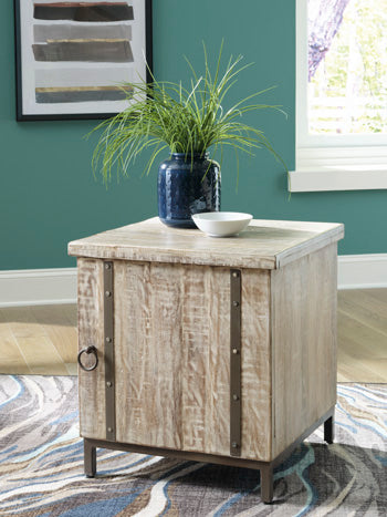 Signature Design Whitewash Accent Cabinet