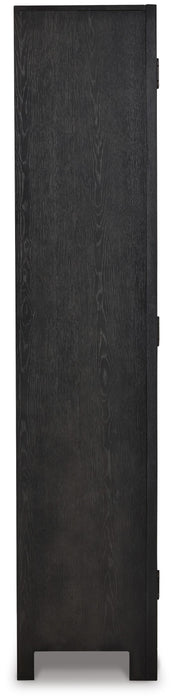 Signature Design Black/Gray Accent Cabinet