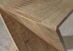 Signature Design Distressed Brown Accent Table