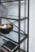Signature Design Antique Black Bookcase