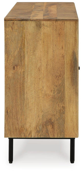 Signature Design Natural Accent Cabinet