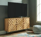 Signature Design Natural Accent Cabinet