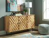 Signature Design Natural Accent Cabinet
