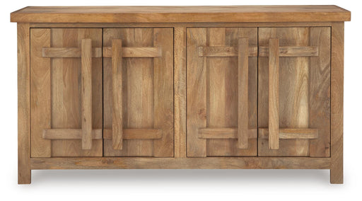 Signature Design Natural Accent Cabinet