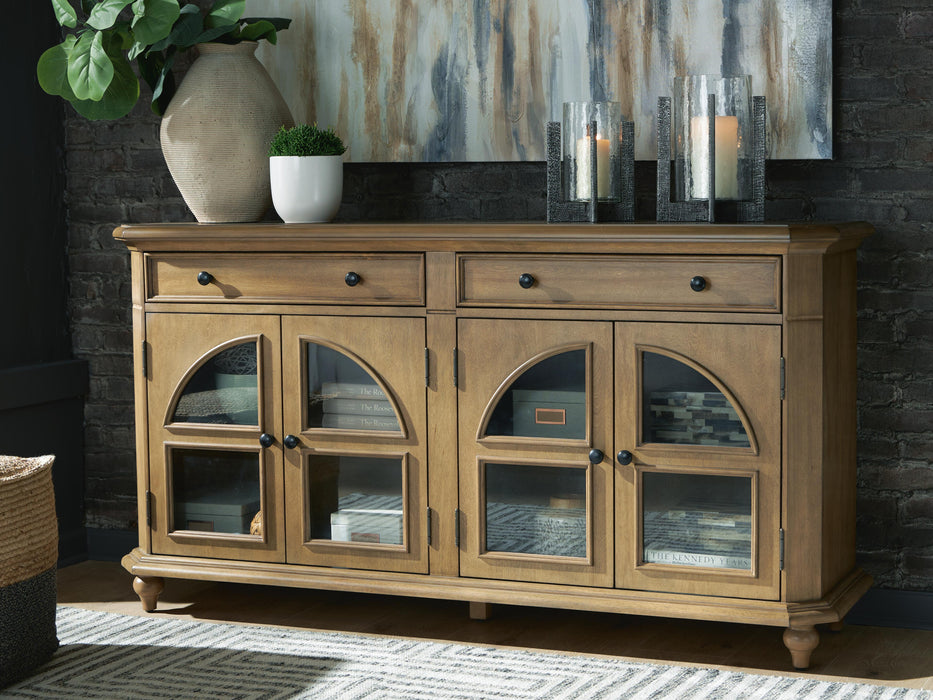 Signature Design Brown Accent Cabinet