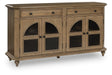 Signature Design Brown Accent Cabinet