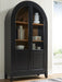 Signature Design Black/Natural Accent Cabinet