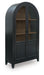 Signature Design Black/Natural Accent Cabinet
