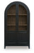 Signature Design Black/Natural Accent Cabinet
