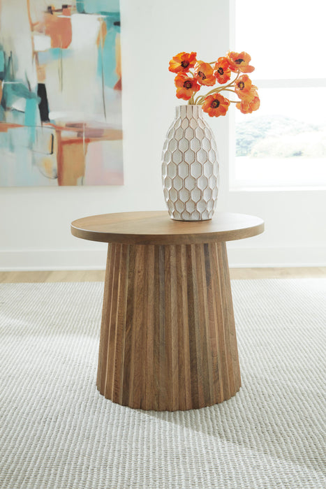Signature Design Natural Accent Table