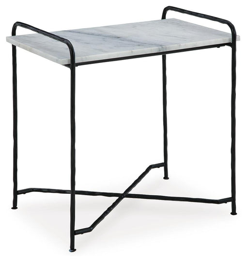 Signature Design White/Black Accent Table
