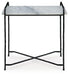 Signature Design White/Black Accent Table