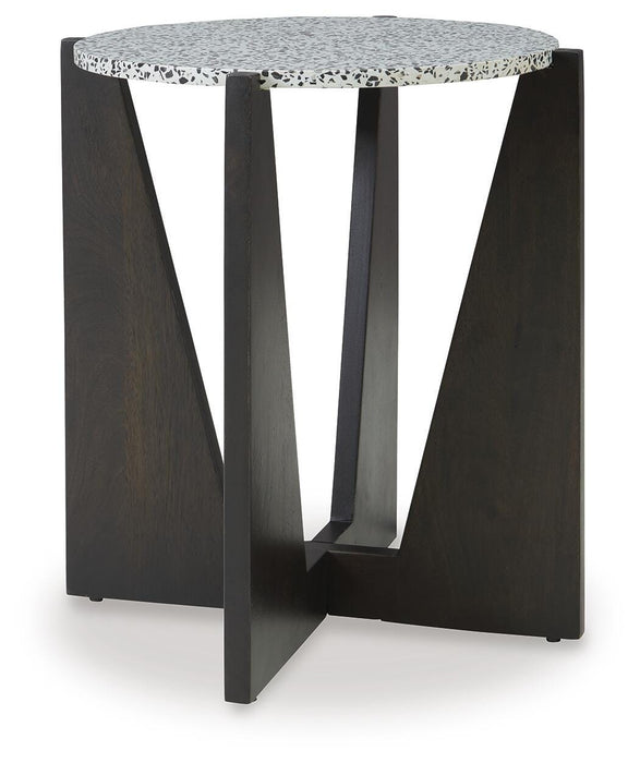 Signature Design Black/White Accent Table