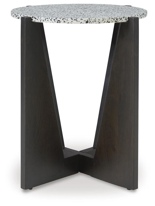 Signature Design Black/White Accent Table