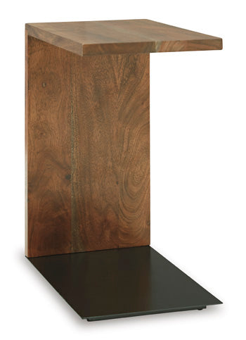 Signature Design Brown/Black Accent Table