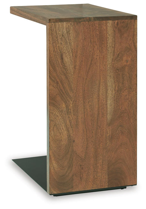 Signature Design Brown/Black Accent Table