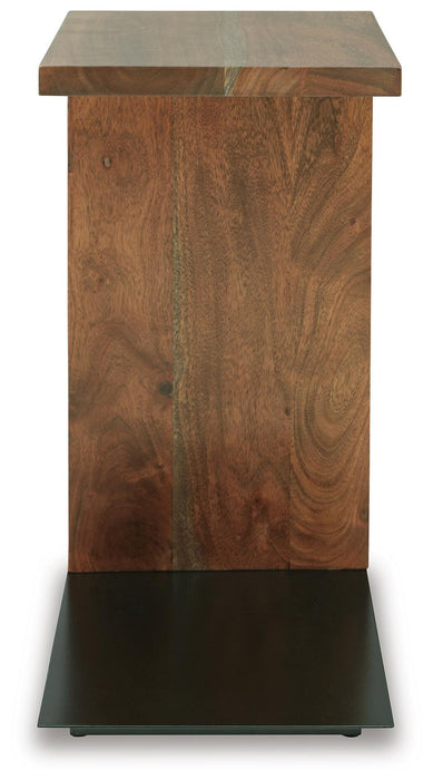 Signature Design Brown/Black Accent Table