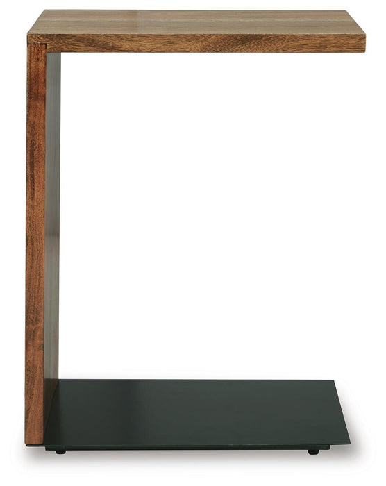 Signature Design Brown/Black Accent Table
