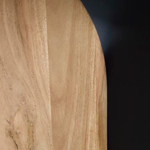 Signature Design Black/Natural Accent Table