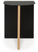 Signature Design Black/Natural Accent Table
