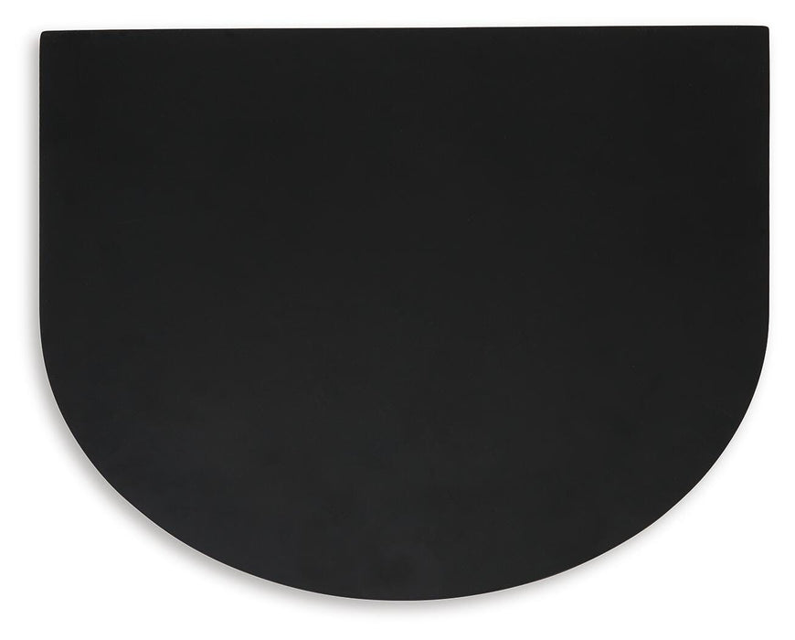 Signature Design Black/Natural Accent Table